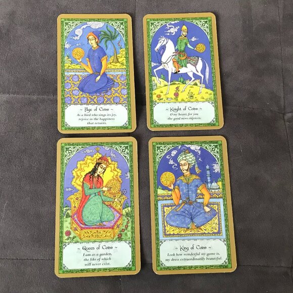 The Rumi Tarot RARE OOP Nigel Jackson - Picture 8 of 11